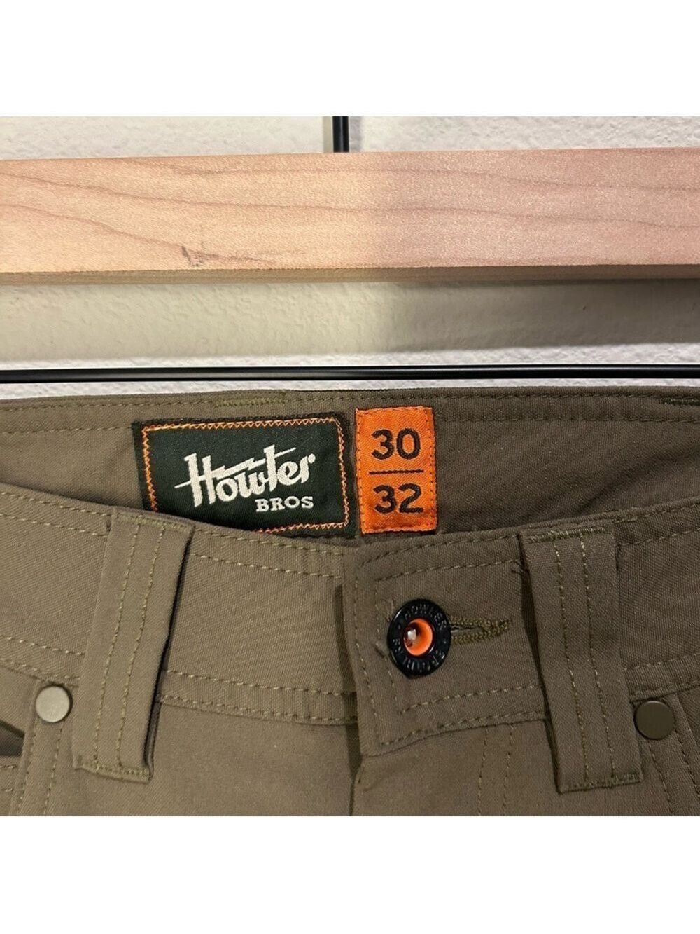 Howler Brothers Frontside Tech Pants 30x32 – Olive – NWT - Picture 3 of 5